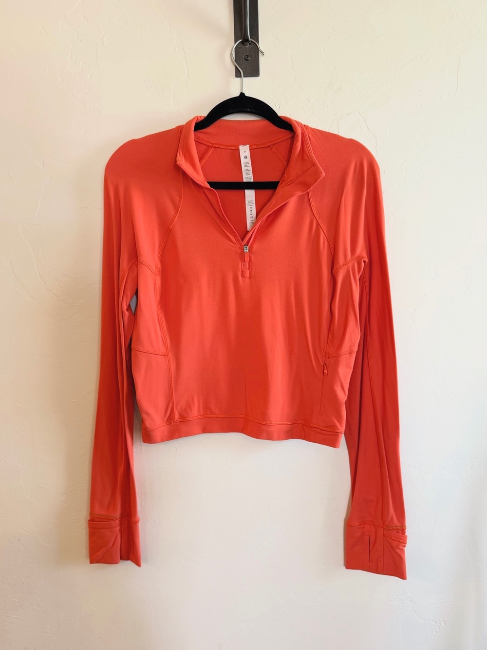Lululemon It’s Rulu Run Half-Zip *Warm Coral